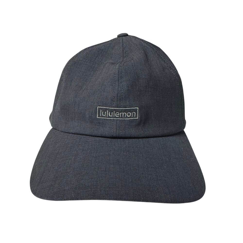 lululemon Baller Hat Black Adjustable Strapback Baseball Cap One Size
